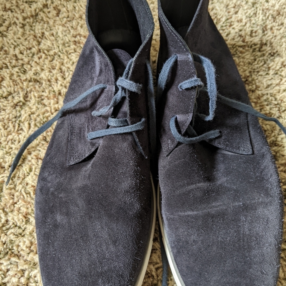 Ermenegildo Zegna suede shoes, good condition, men's 9 1/2